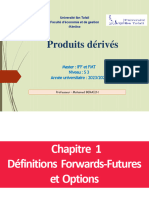 Chapitres 1 Et 2 Produits Dérivés