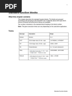 DriveSPC Standard Function Blocks