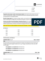 Resume Template - Franklin Gothic