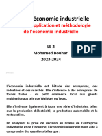 Cours 1 Conomie Industrielle