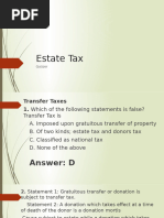 Estate Tax Quizzer 2