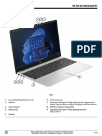 HP 250 G10 Notebook PC: Transfer Only and Does Not Support Charging or External Monitors)