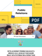 Public Relations & Pariwisata