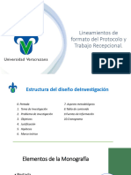 Lineamientos Del Trabajo Recepcional