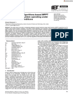 IET Power Electronics - 2019 - Bataineh - Improved Hybrid Algorithms Based MPPT Algorithm For PV System Operating Under