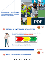 Modelo de Causalidad de Perdidas para La Investigación de Un Incidente, Incidente Peligroso & Accidente de Trabajo