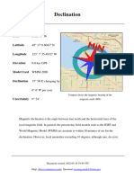 Declination Data