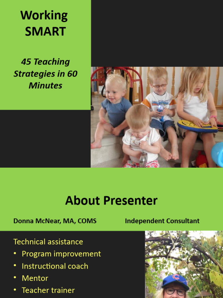 45 SMART Teaching Strategies Guide | PDF | Visual Impairment | Teaching