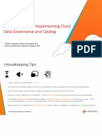 Best Practices For Implementing Cloud Data Governance and Catalog