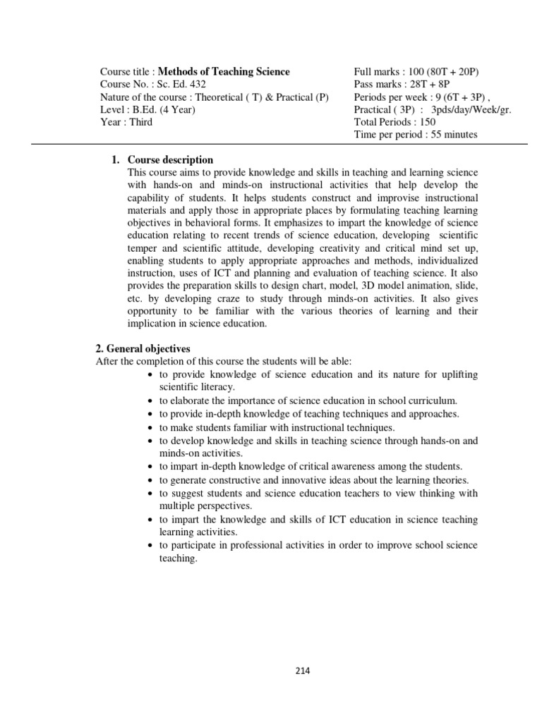 Final sc ed 432 method of teaching science pdf constructivism