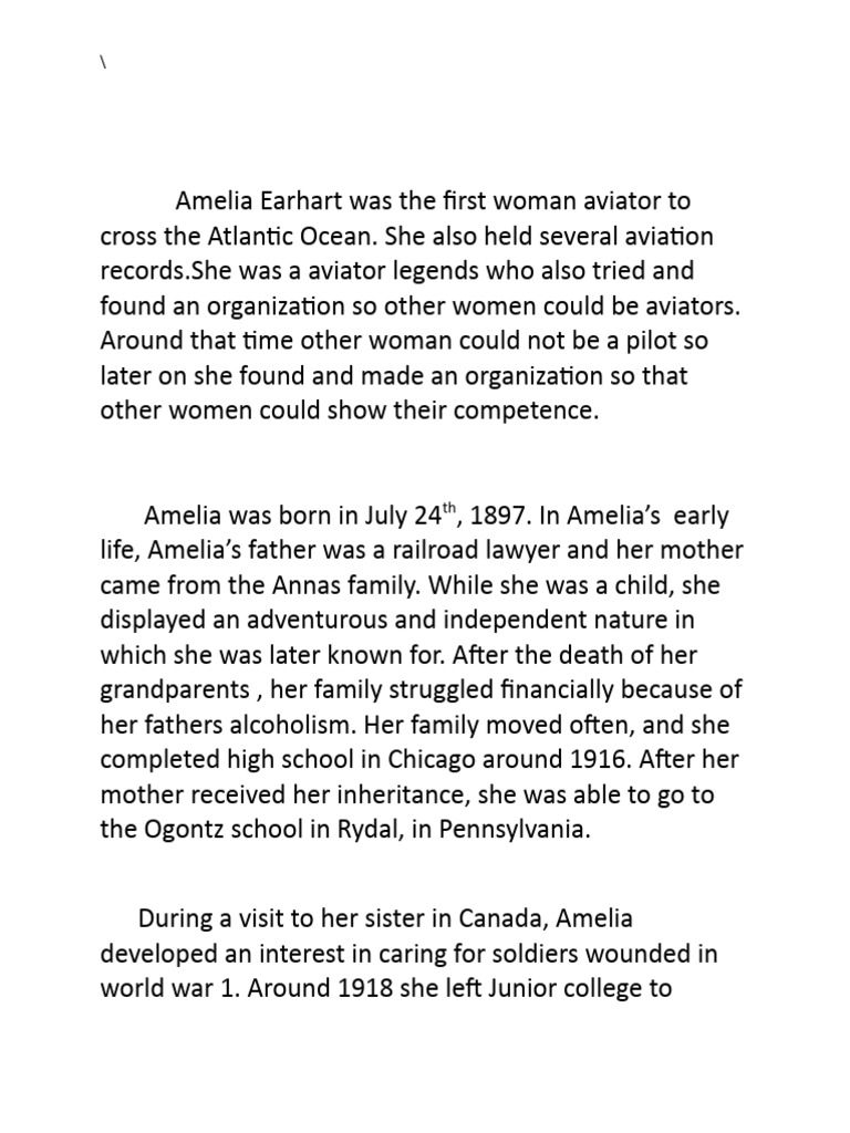 AMELIA EARHART ROOKIE BIOGRAPHY PDF intelligence overview