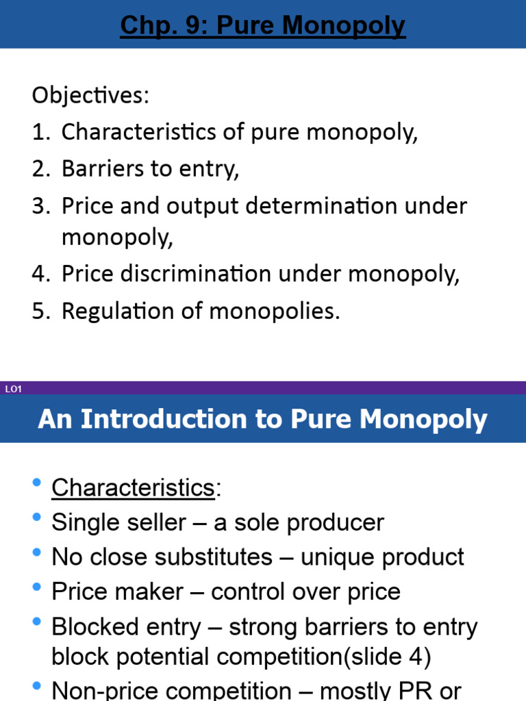 Pure Monopoly | PDF | Monopoly | Demand