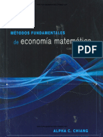 Chiang Metodos Fundamentales de Economia Matematica