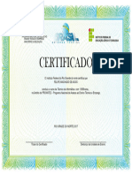 Certificado Pronatec (Logo) Ordem e Progresso - Ex. CorelDraw x6