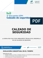 Ciclo CAS UART - 3° Encuentro EPP Calzado de Seguridad