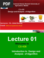 Algo Lecture01