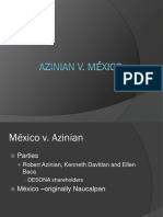 Azinian v. Mexico