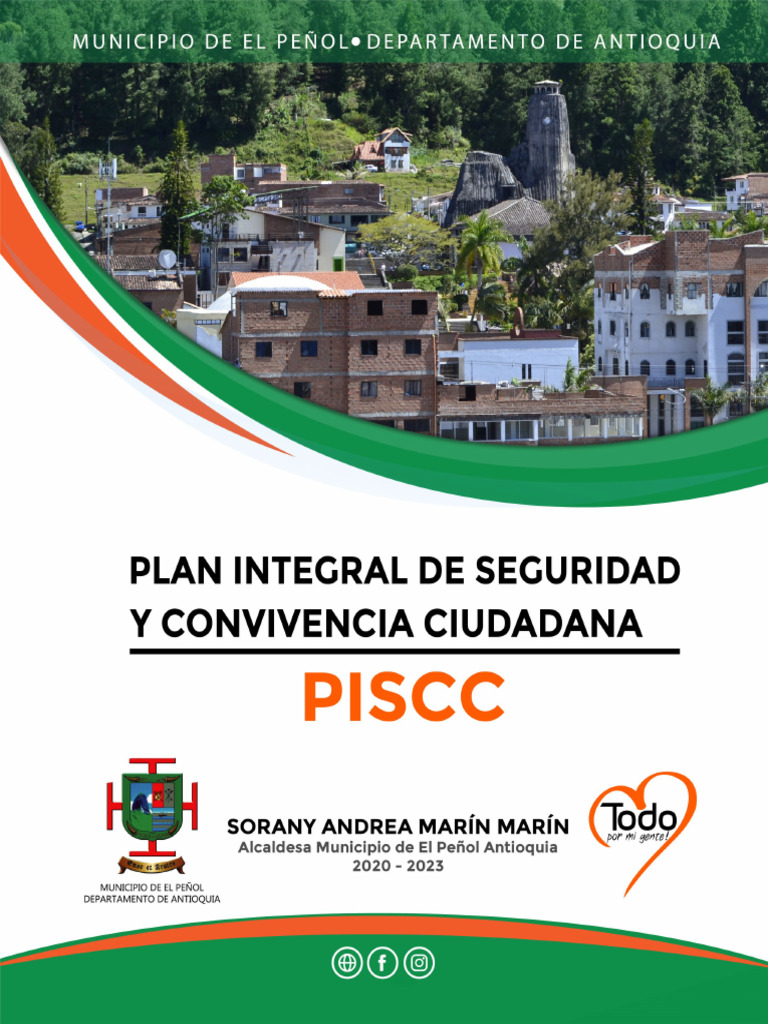 Plan Integral de Seguridad y Convivencia Ciudadana | PDF | Valores ...