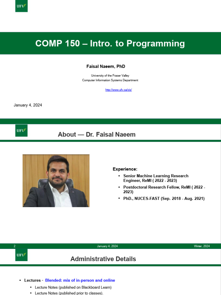 Week 1 | PDF | Computer Program | Programming