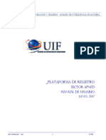 Manual Del Usuario Del Sistema de Registro Apnfd