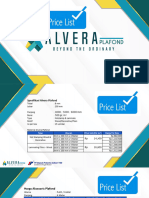 Alvera Price List 2024