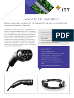 ITT Cannon AC IEC Generation 3 Connectors Sell Sheet IT