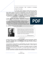 Durkheim e A Sociologia Funcionalista