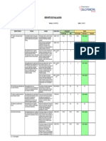 Reporte de Evaluación de Sello Municipal