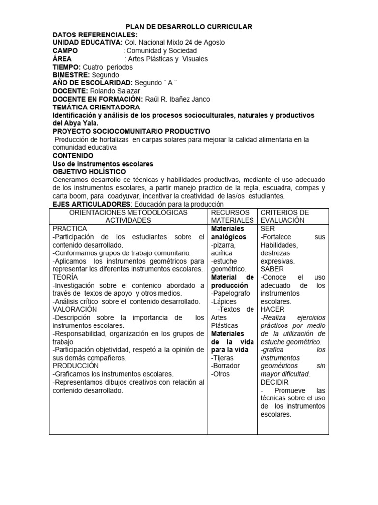 PDC 1ro | PDF