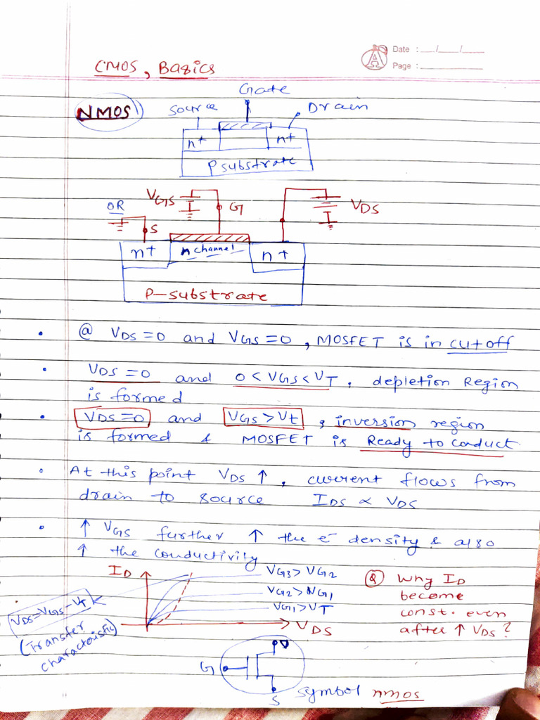 Cmos Basic 1 | Download Free PDF | Mosfet | Manufactured Goods