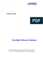 ForeSight Company Profile1