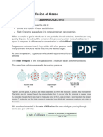 Effusion and Diffusion of Gases