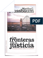 Las Fronteras de La Justicia - Martha Nussbaum