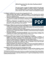 La inteligencia artificial fomentará los derechos fundamentales