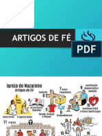 EBD - Identidade Nazarena - Artigos de Fé - Parte 1