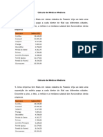 Aula 1004 - Média e Mediana