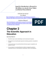 Solution Manual For Introduction To Research in Education 9Th Edition Ary Jacobs Irvine Walker 1133596746 9781133596745 Full Chapter PDF