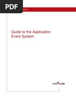 Guide To The Application Event System (5675)