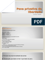 Unidade 02 - Pena Privativa de Liberdade