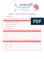 Brainy Science Tutors Química II Tarea 1