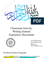 Lecture-9 Writing General Expository Documents