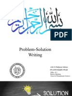Lecture-10 Problem Solution Writing