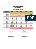 Jadwal Pelajaran Ramadhan 6b 2023-2024