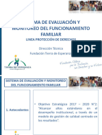 Sistema de Evaluación y Monitoreo Del Funcionamiento Familiar - Protección de Desrechos