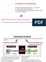 Bottom Up Synthesis of Nanomaterials