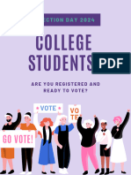 College Student Voter Info