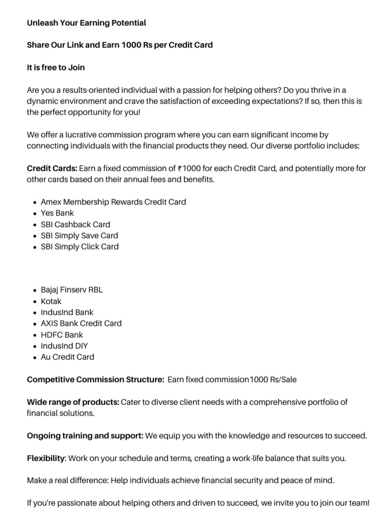 Credit Card Executive | PDF | Business