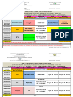 Emploi Du Temps de La Seamne Dulundi 18 Au Mercredi 27 Mars