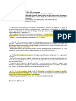 Critério de Correção Exame de Direito Penal I