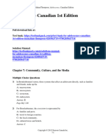 Adolescence Canadian 1St Edition Mcmahan Test Bank Full Chapter PDF